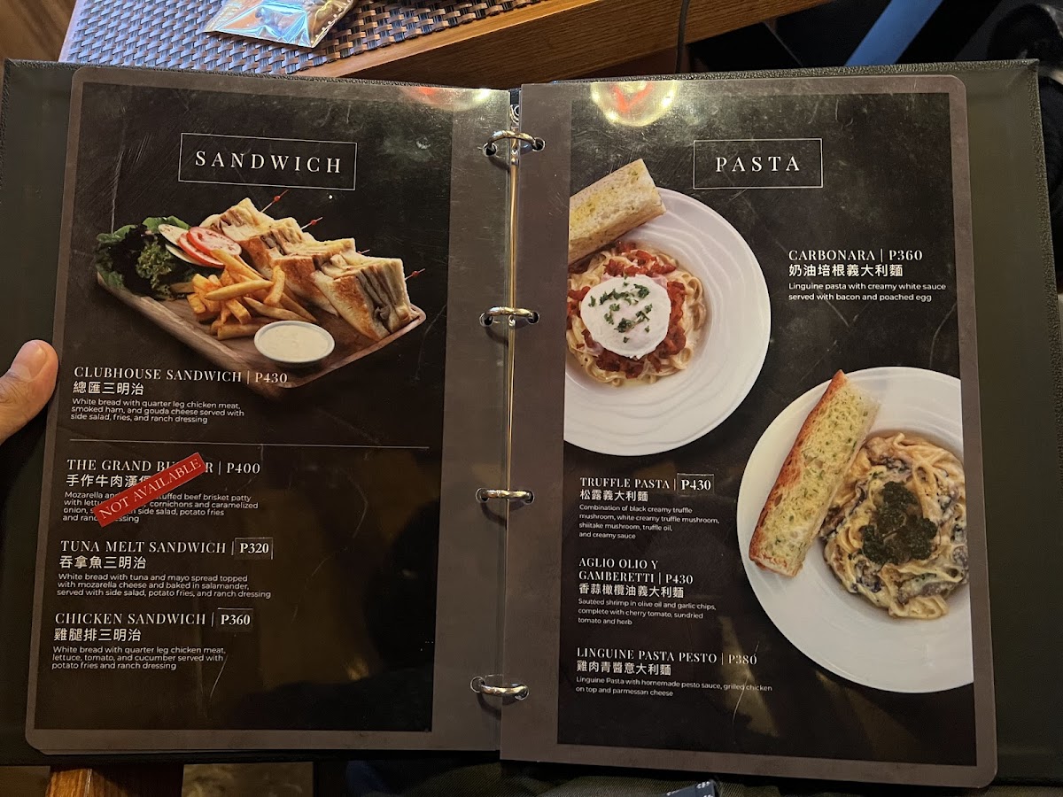 Menu 1919 Grand Cafe-3